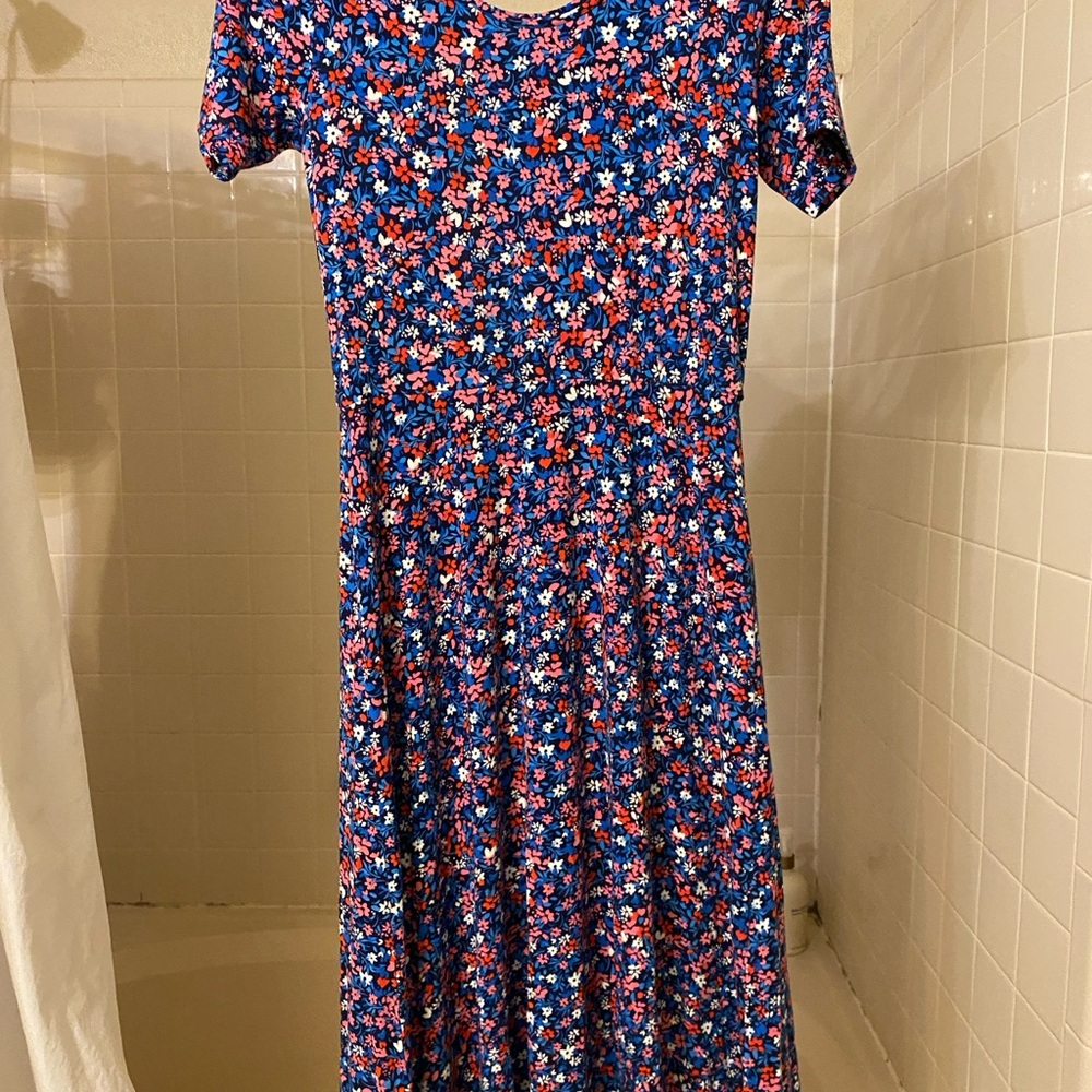Draper James ditsy floral midi dress XS